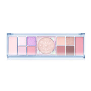 Peripera Makeup Palette - Cherry Version with Eyeshadow, Blush, Highlighter - Beauty Buddy