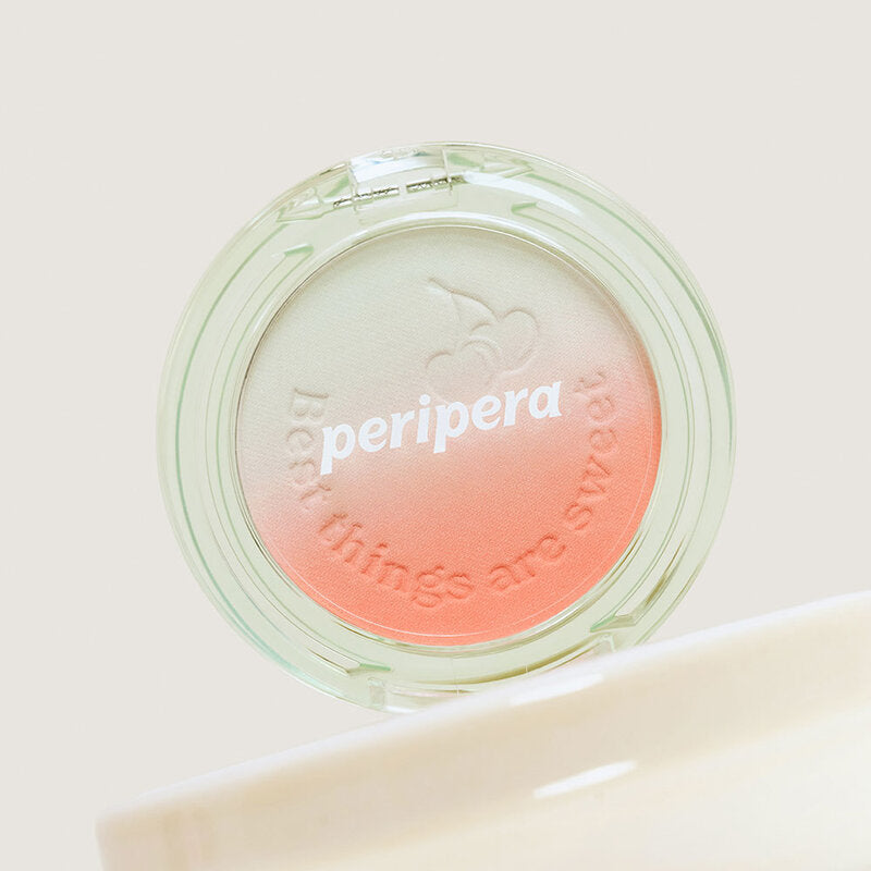 Peripera Blush - Custom Cheek #04 Juicy Coral - Beauty Buddy