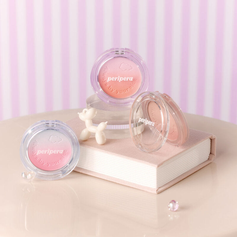 Peripera Blush - Pure Blushed Custom Cheek #01 Candy Pink - Beauty Buddy