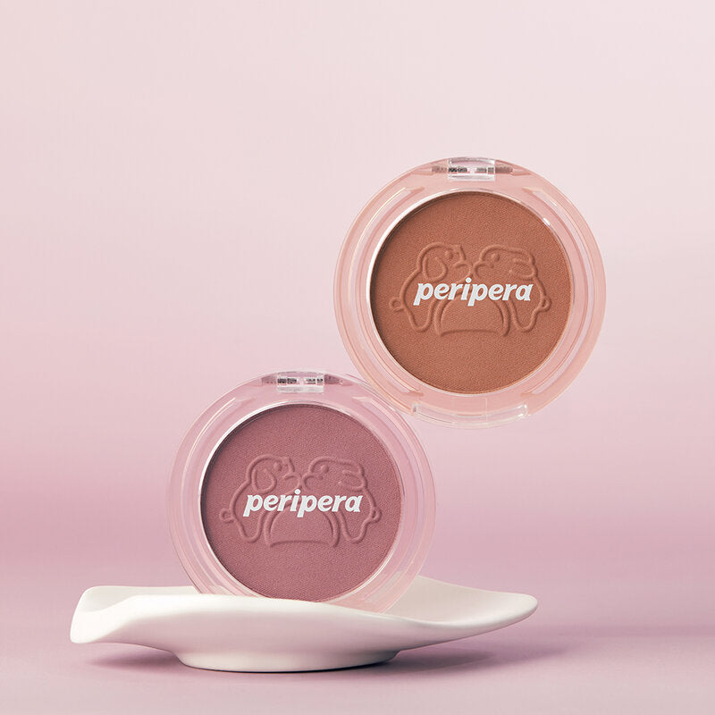 Peripera Blush - Pure Blushed Sunshine #24 Mauve Cream - Beauty Buddy