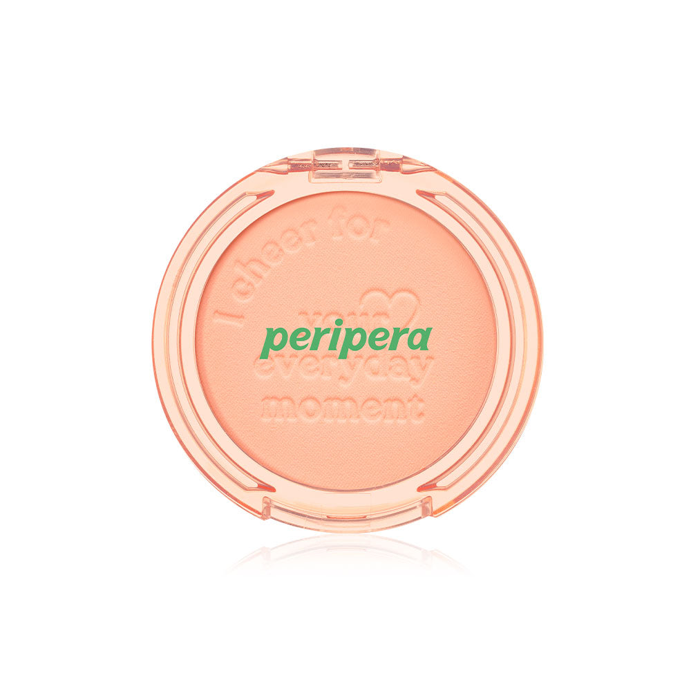 Peripera Blush - Pure Blushed Sunshine Cheek #19 Enjoy Coral - Beauty Buddy