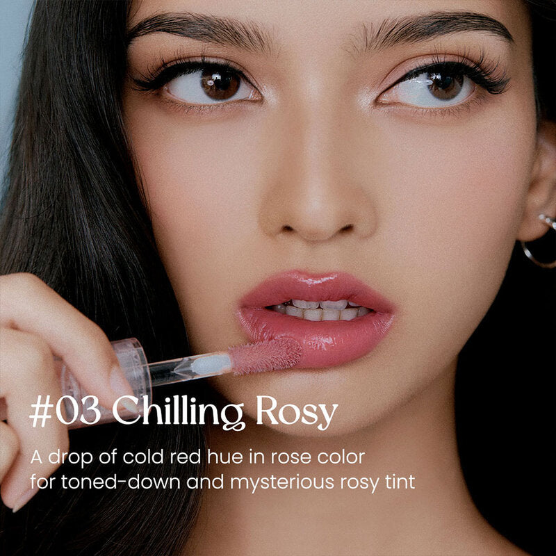 Peripera Ink Glasting Lip Gloss 4.5g #003 Chilling Rosy