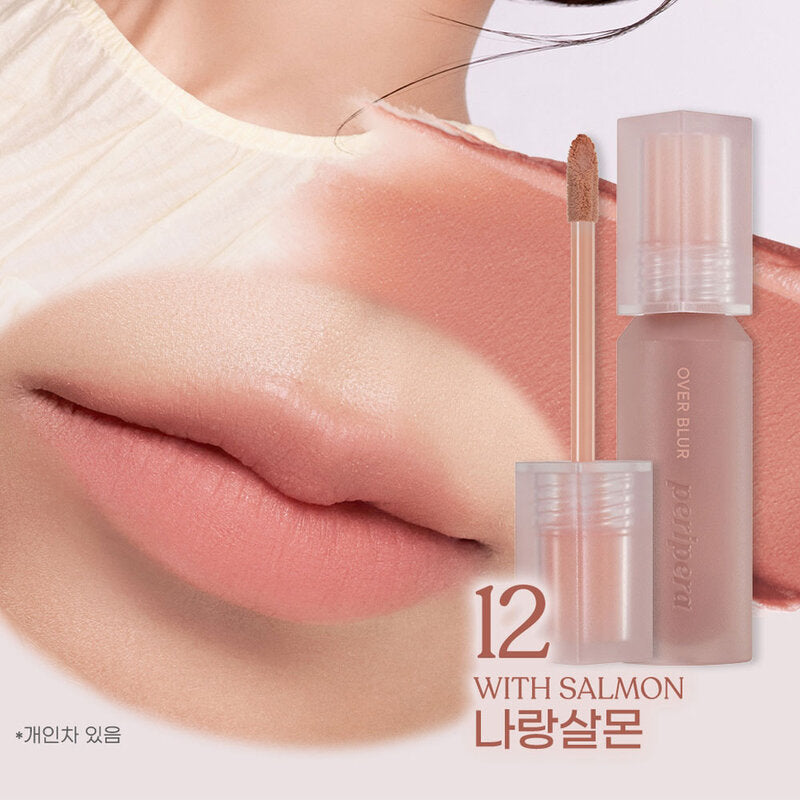 Peripera Over Blur Tint 3.5g #12 With Salmon Lip Blur