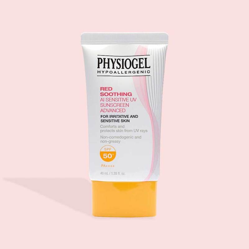 Physiogel Red Soothing Ai Sensitive UV Sunscreen Advanced SPF50+ PA++++ 40ml