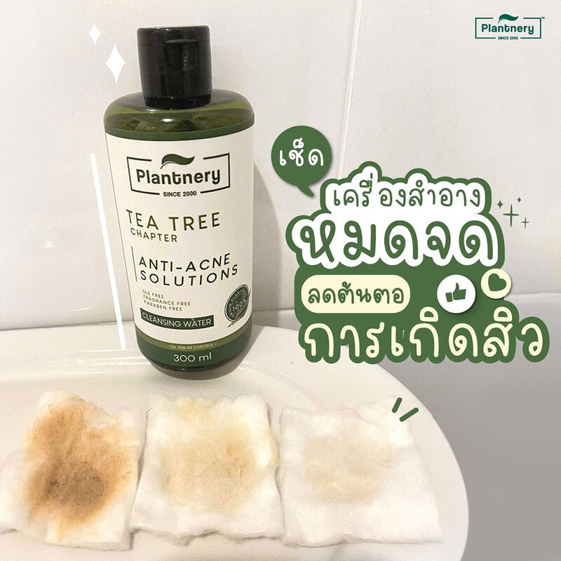 Plantnery Tea Tree Acne First Cleansing Water 300ml