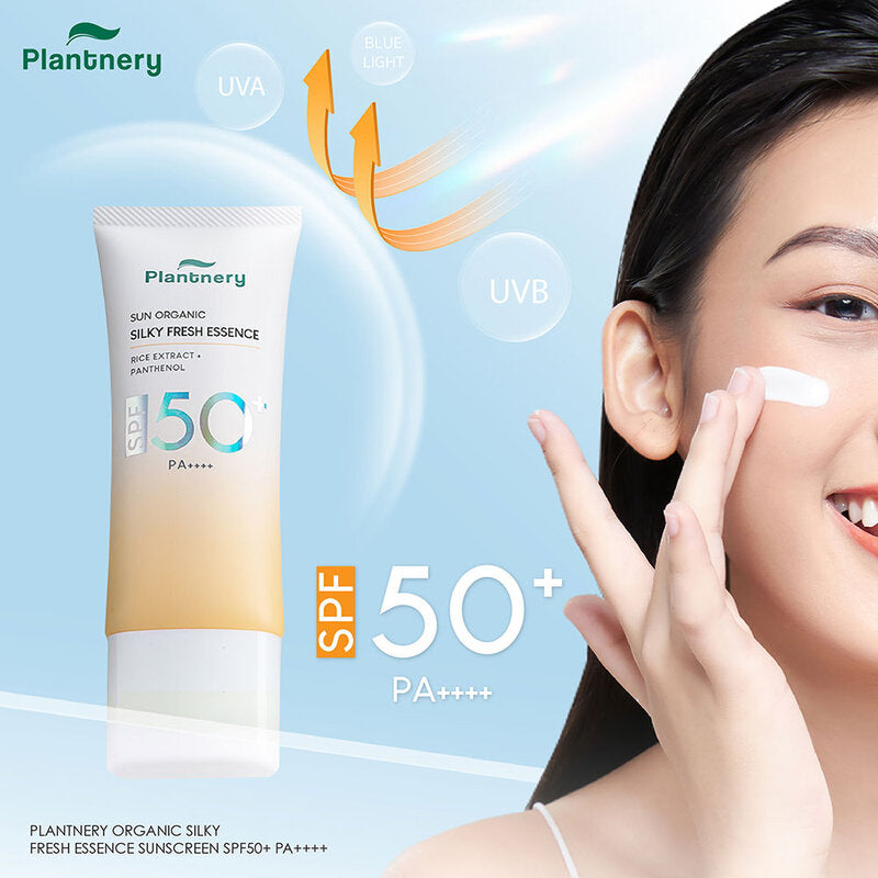 Plantnery Organic Silky Fresh Essence Sunscreen SPF50+ PA++++ 40ml