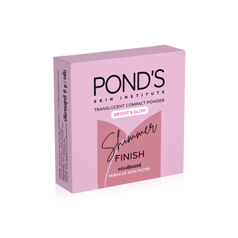 Ponds Bright & Glow Compact Powder 9g translucent pressed powder