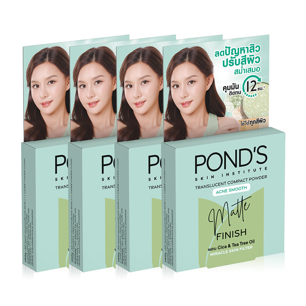 Ponds Compact Powder #Acne Smooth [4.5gx 4pcs]