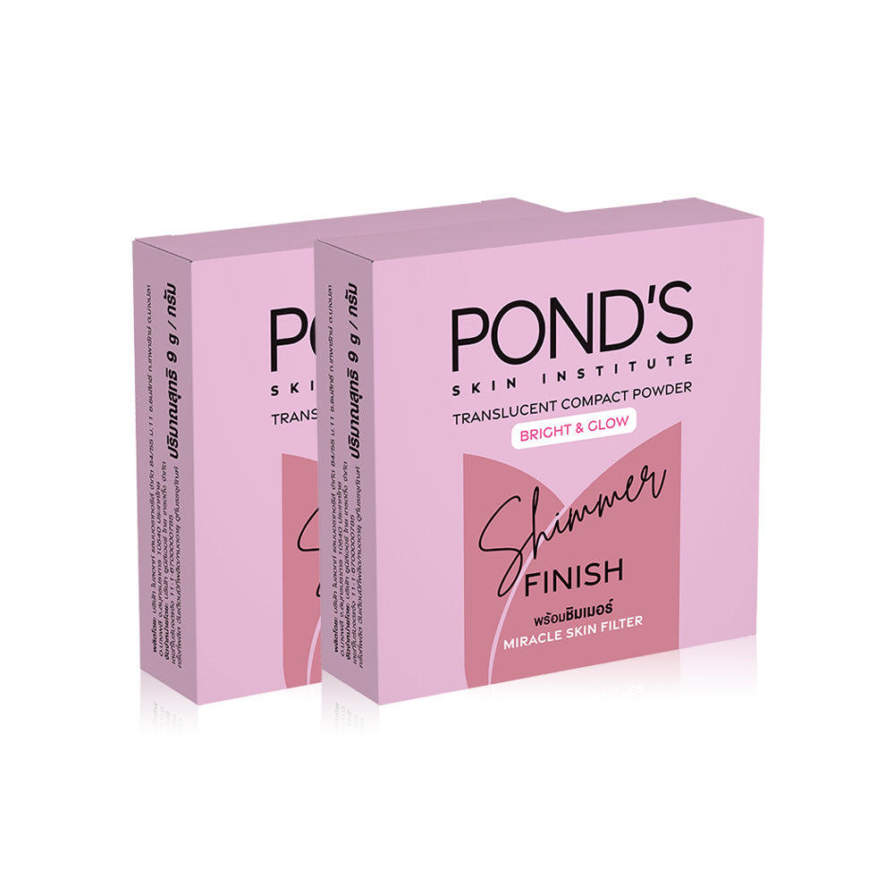 Ponds Compact Powder #Bright & Glow 9g x 2pcs