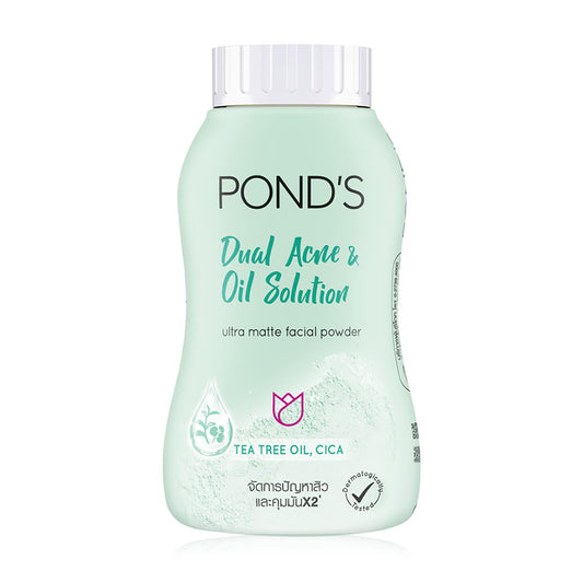 Ponds Powder Dual Acne And Oil Solution Ultra Matte Facial Powder 45g
