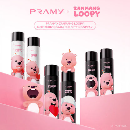 Pramy Zanmang Loopy Moisturizing Makeup Setting Spray Matte Finish 30ml