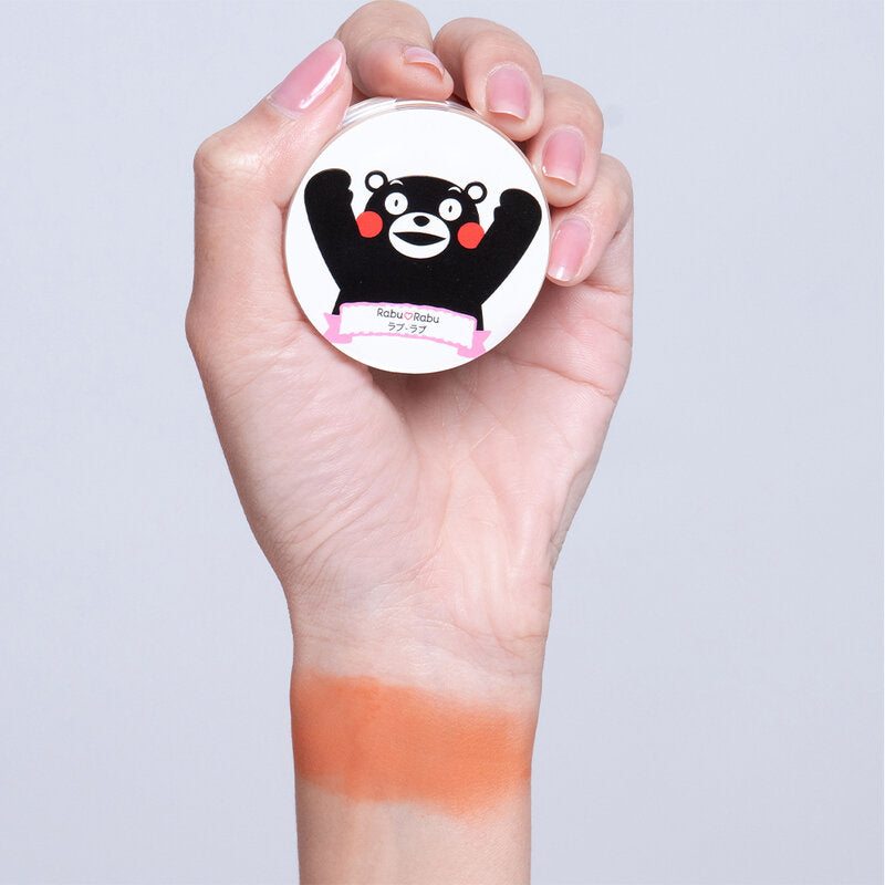 RABU RABU Kumamon Cheek Blush 4g #01 Brooklyn Orange