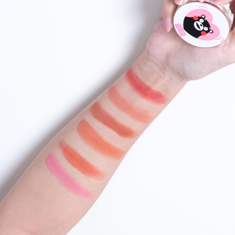 RABU RABU Kumamon Natural Look Cream Blush 3g #01 Yasmin Red