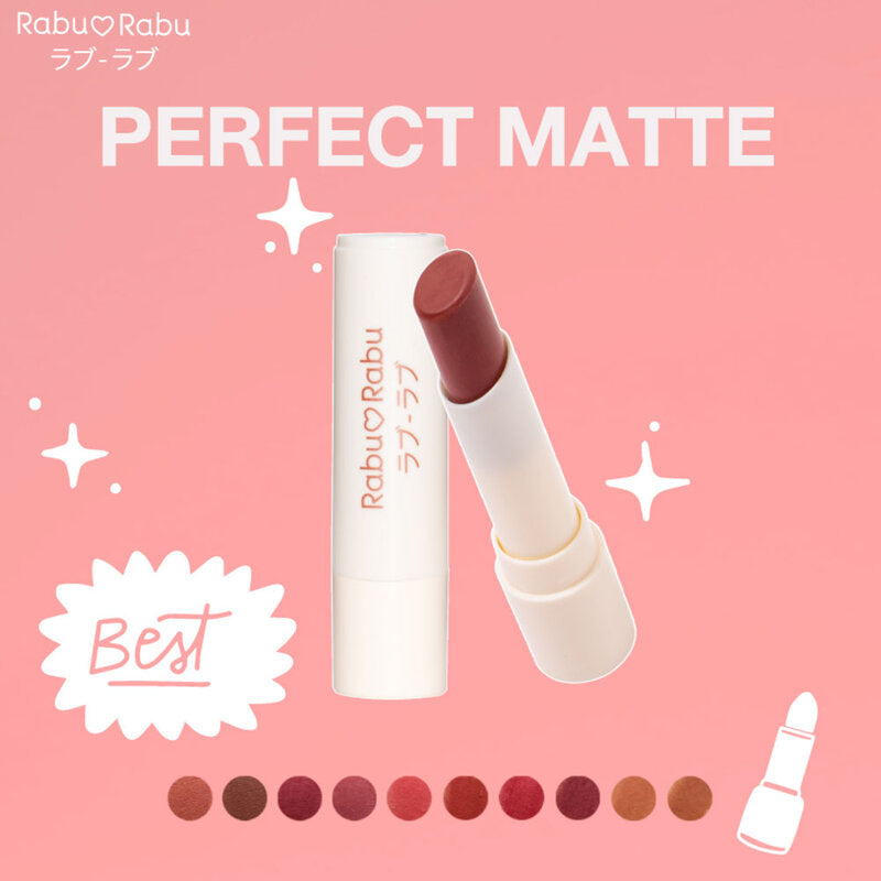 RABU RABU Perfect Matte Lipstick 3.2g #01 Goddess Of Love