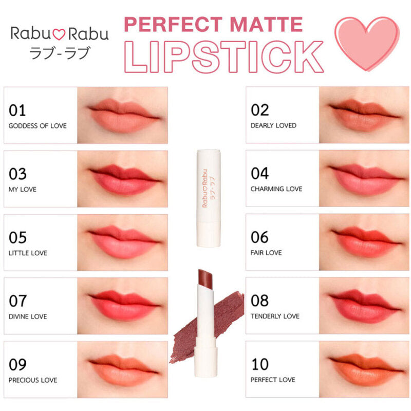 RABU RABU Perfect Matte Lipstick 3.2g #03 My Love
