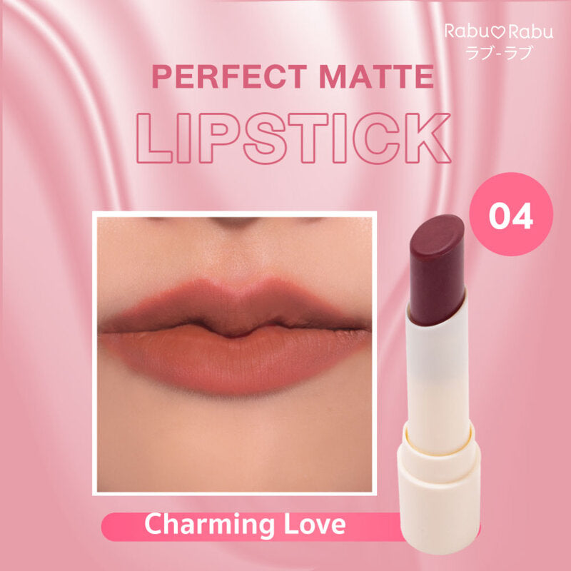 RABU RABU Perfect Matte Lipstick 3.2g #04 Charming Love