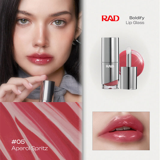 Rad Boldify Lip Glass 4g #05 Aperol Spritz