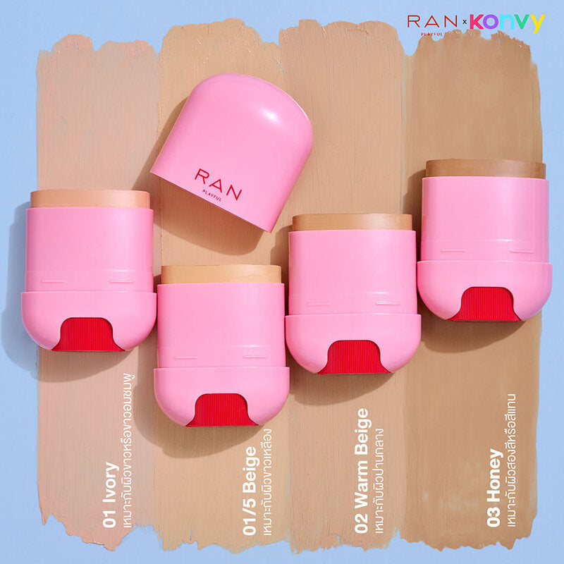 RAN COSMETIC Playful Cushion Stick 15g #02 Warm Beige