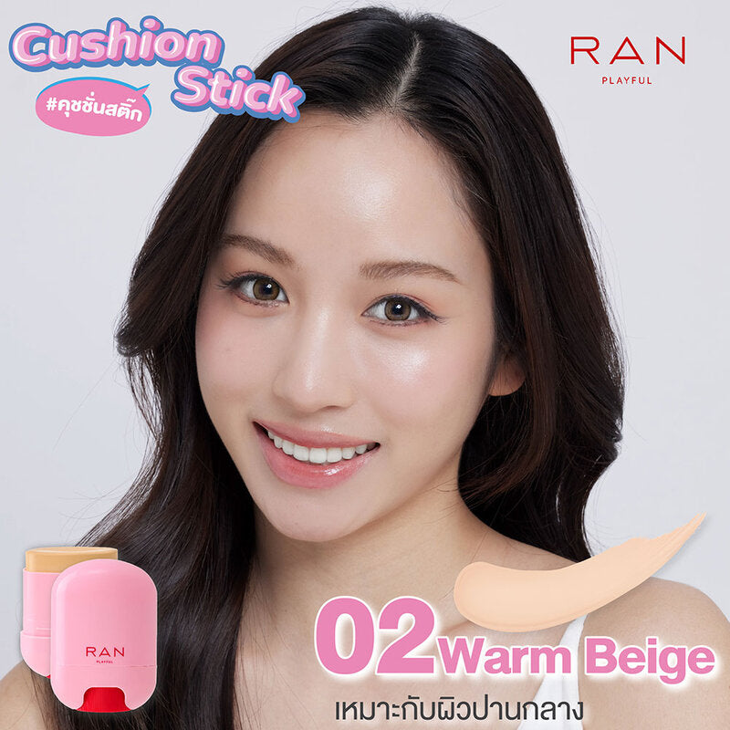 RAN COSMETIC Playful Cushion Stick 15g #02 Warm Beige