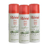 Rene Mineral Facial Spray 50ml x 3pcs