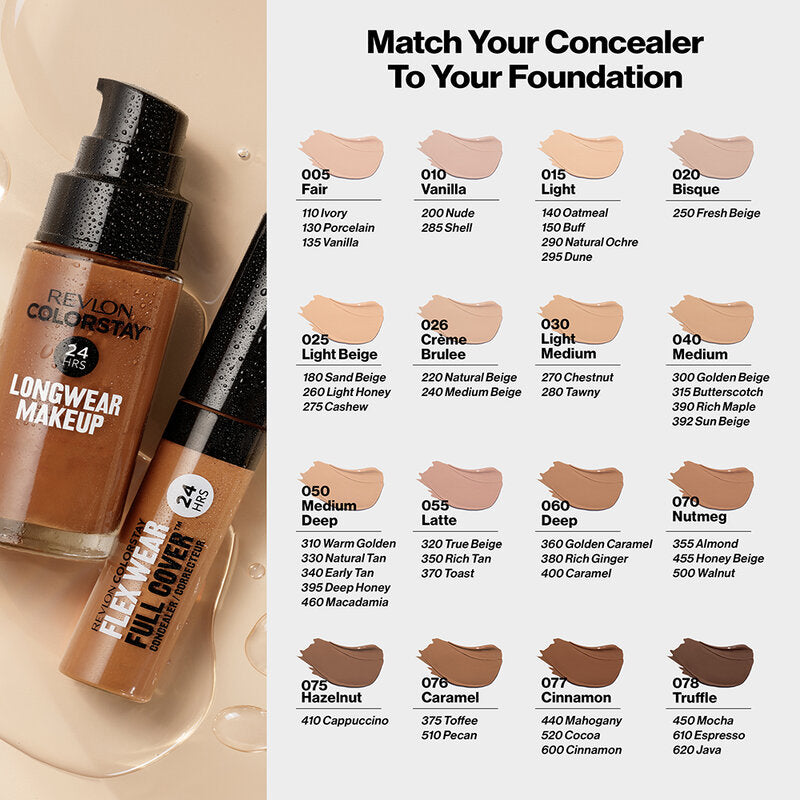 REVLON Colorstay Flex Wear Full Cover Concealer 10ml #010 Vanilla