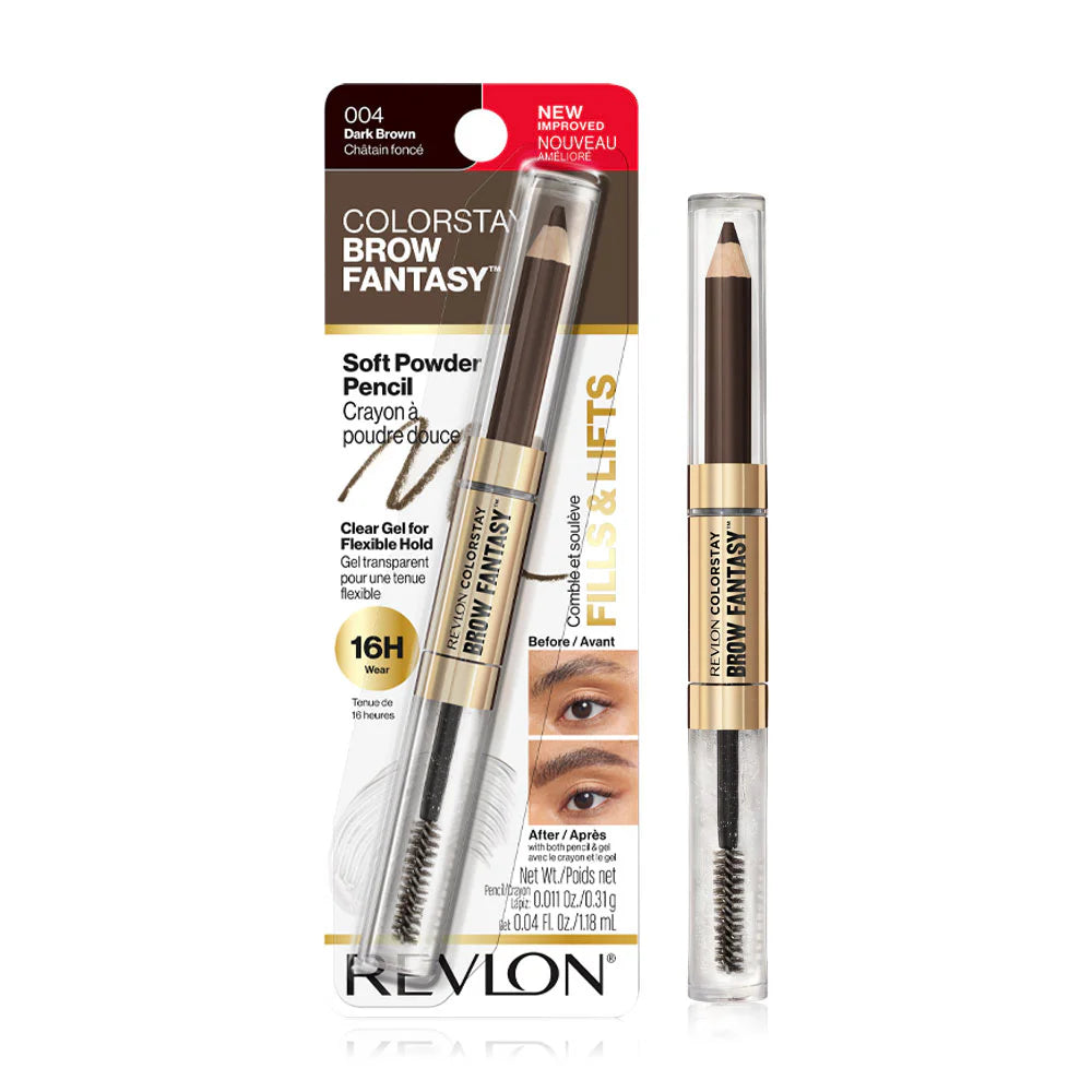 REVLON Colorstay Brow Fantasy 1.2g #004 Dark Brown