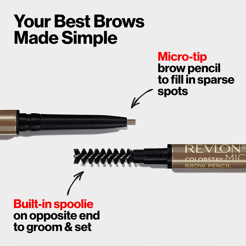 REVLON Colorstay Micro Brow Pencil 0.09g #Soft Brown 453