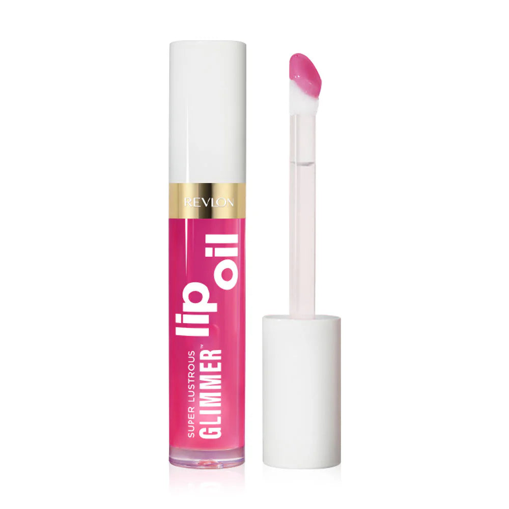 REVLON Super Lustrous Glimmer Lip Oil 3.8g - #004 Gone Rose