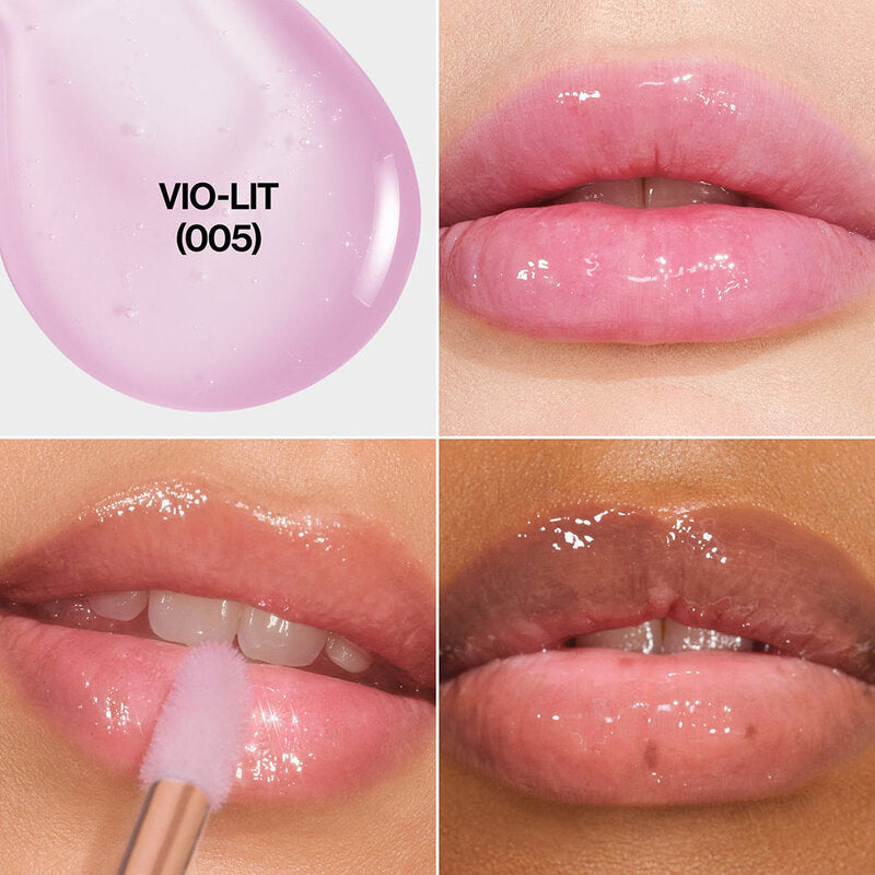 REVLON Super Lustrous Glimmer Lip Oil 3.8g #005 Vio-Lit
