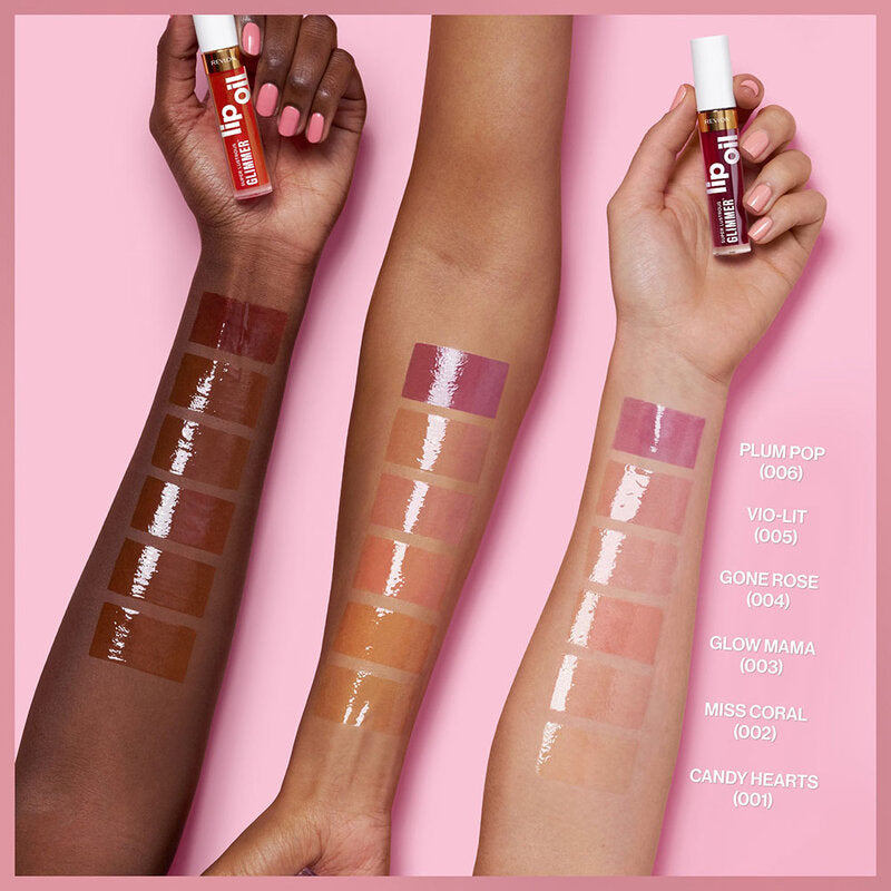 REVLON Super Lustrous Glimmer Lip Oil 3.8g #005 Vio-Lit