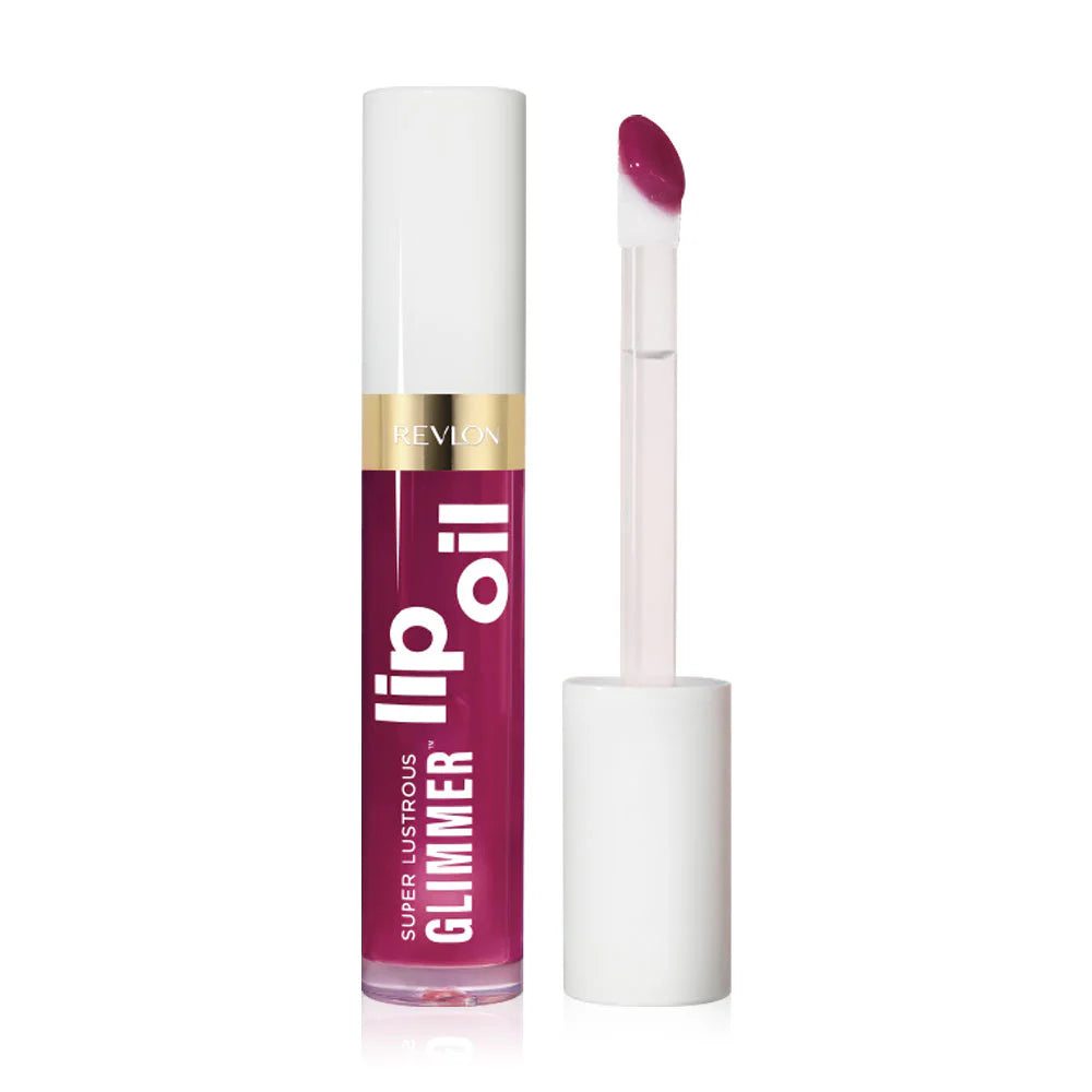 REVLON Super Lustrous Glimmer Lip Oil 3.8g - #006 Plum Pop