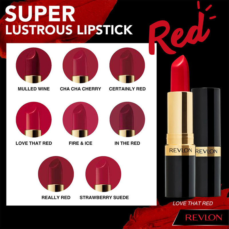 REVLON Super Lustrous Lipstick Creme 4.5g #Rose Velvet