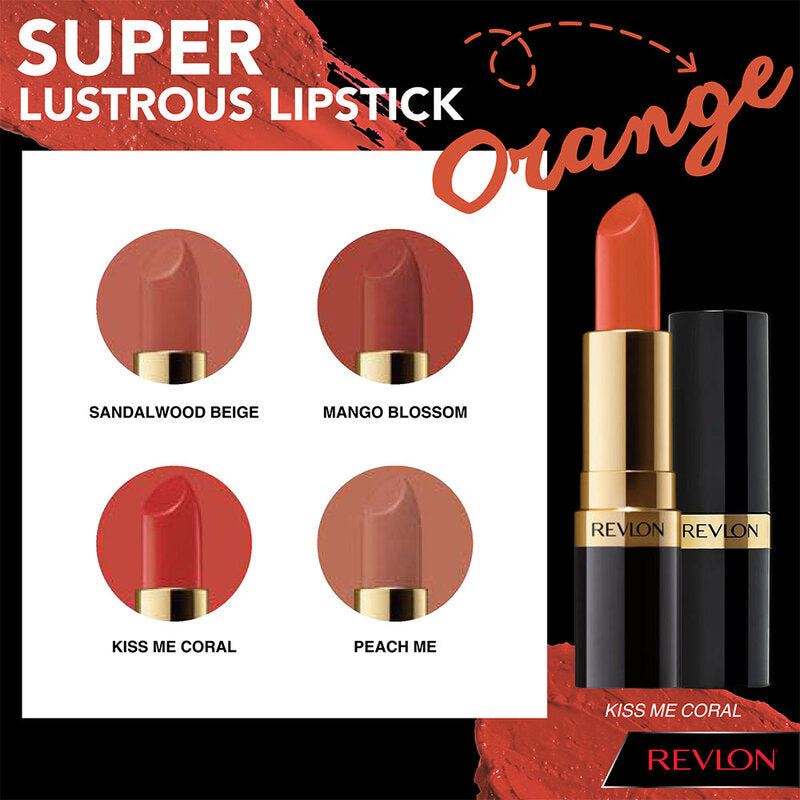 REVLON Super Lustrous Lipstick Creme 4.5g #Soft Suede