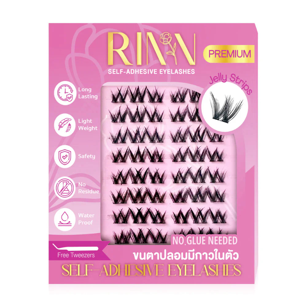 RINN Self-Adhesive Eyelashes 48pcs #02 Busaba