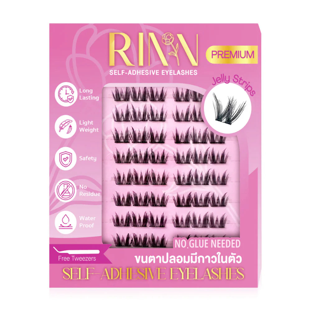 RINN Self-Adhesive Eyelashes 48pcs #14