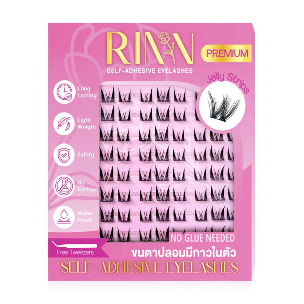 RINN Self-Adhesive Eyelashes 72pcs #04