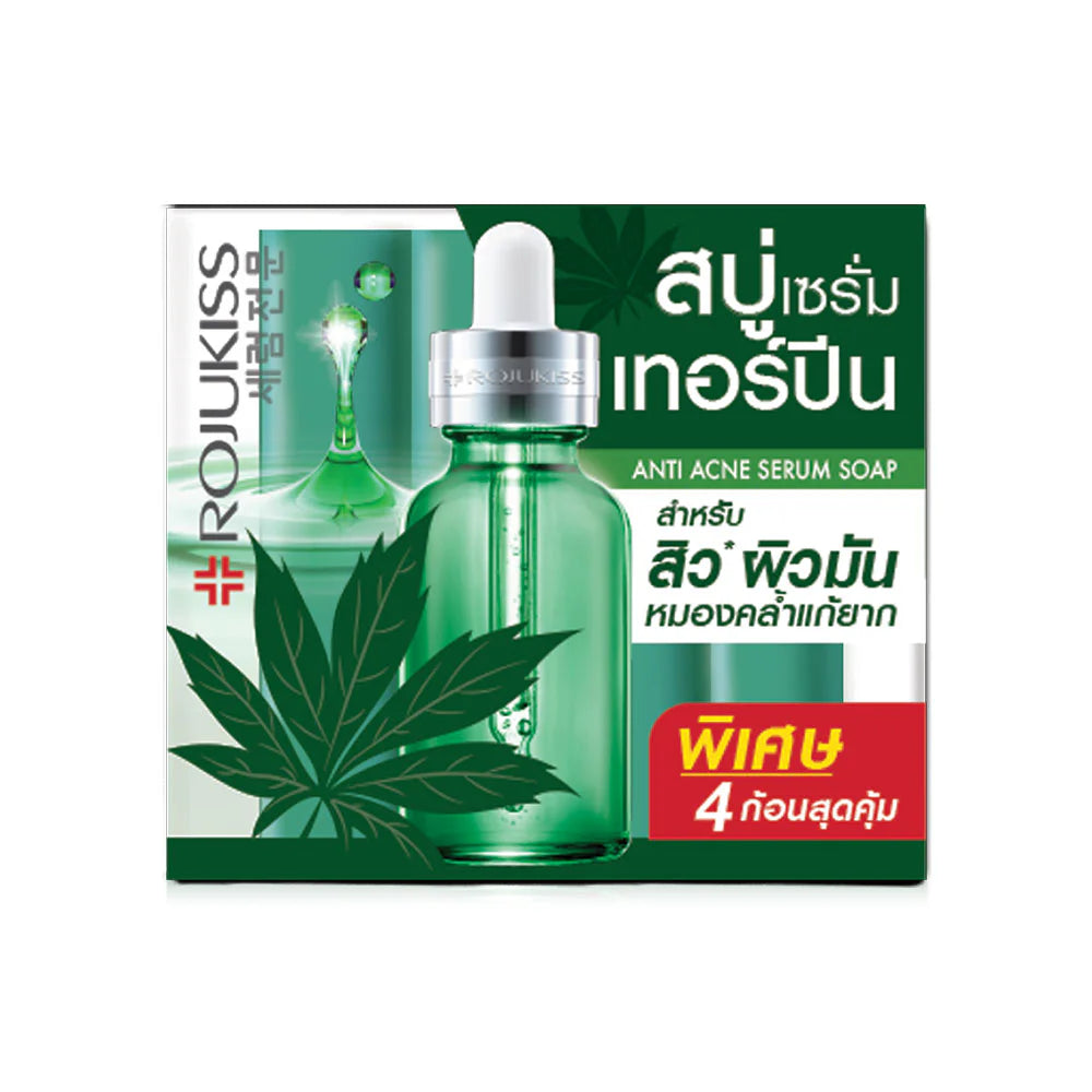 Rojukiss Anti Acne Serum Soap 30g x 4pcs