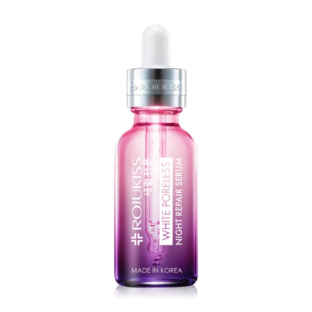 Rojukiss White Poreless Night Repair Serum 30ml