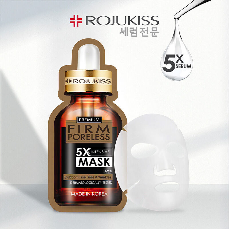 Rojukiss Firm Poreless 5X Intensive Mask [25ml x 5pcs]