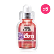 Rojukiss Firm Poreless Red Serum 5X Intensive Mask 25ml x 5pcs