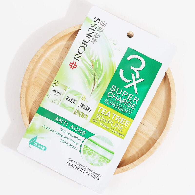 Rojukiss Supercharge Supersoft Anti Acne Mask 25ml x 2pcs