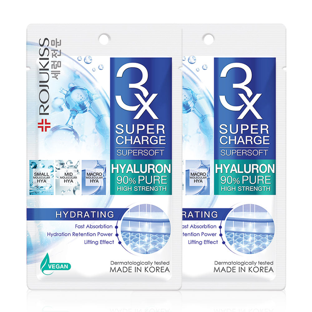 Rojukiss Supercharge Supersoft Hydrating Mask 25ml x 2pcs