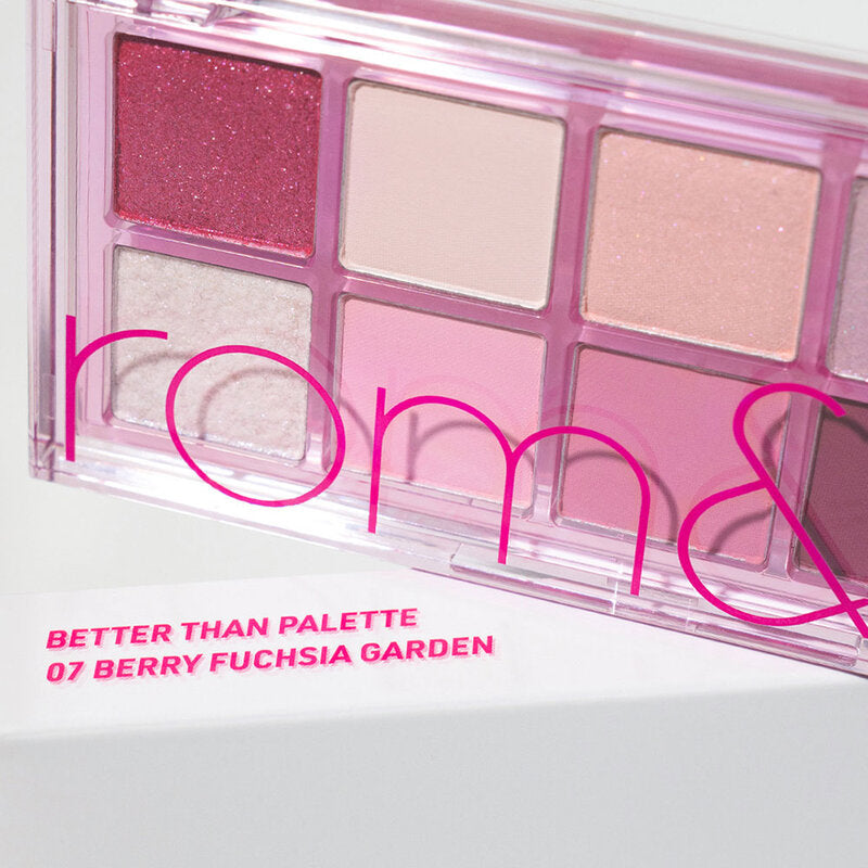 ROM&ND Better Than Palette 7.4g #07 Berry Fuchsia Garden