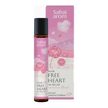 Sabai Arom Essential Oil Roller - Free Heart 8 ml.
