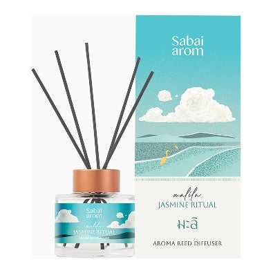 Sabai Arom Reed Diffuser - Jasmine Ritual 100 ml.