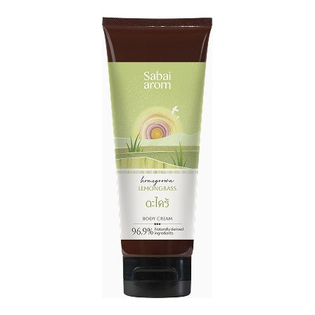 Sabai Arom Body Cream - Homegrown Lemongrass 200 g.