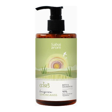 Sabai Arom Bath & Shower Gel - Lemongrass 300 ml.
