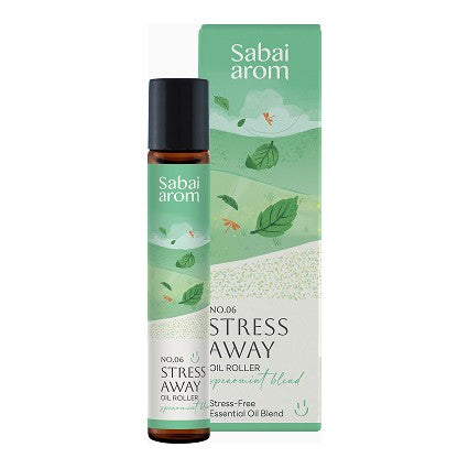 Sabai Arom Essential Oil Roller - Stress Away 8 ml.
