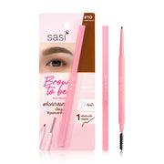SASI Brow Pencil - Auto Waterproof Formula #10 Light Brown - Beauty Buddy