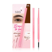 SASI Brow Pencil - Dark Brown, Waterproof & Long-Lasting - Beauty Buddy